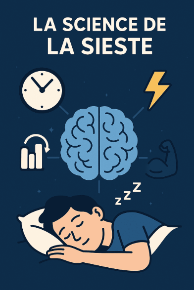 La science de la sieste - infographie cerveau
